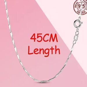 45cm STERLING NECKLACE